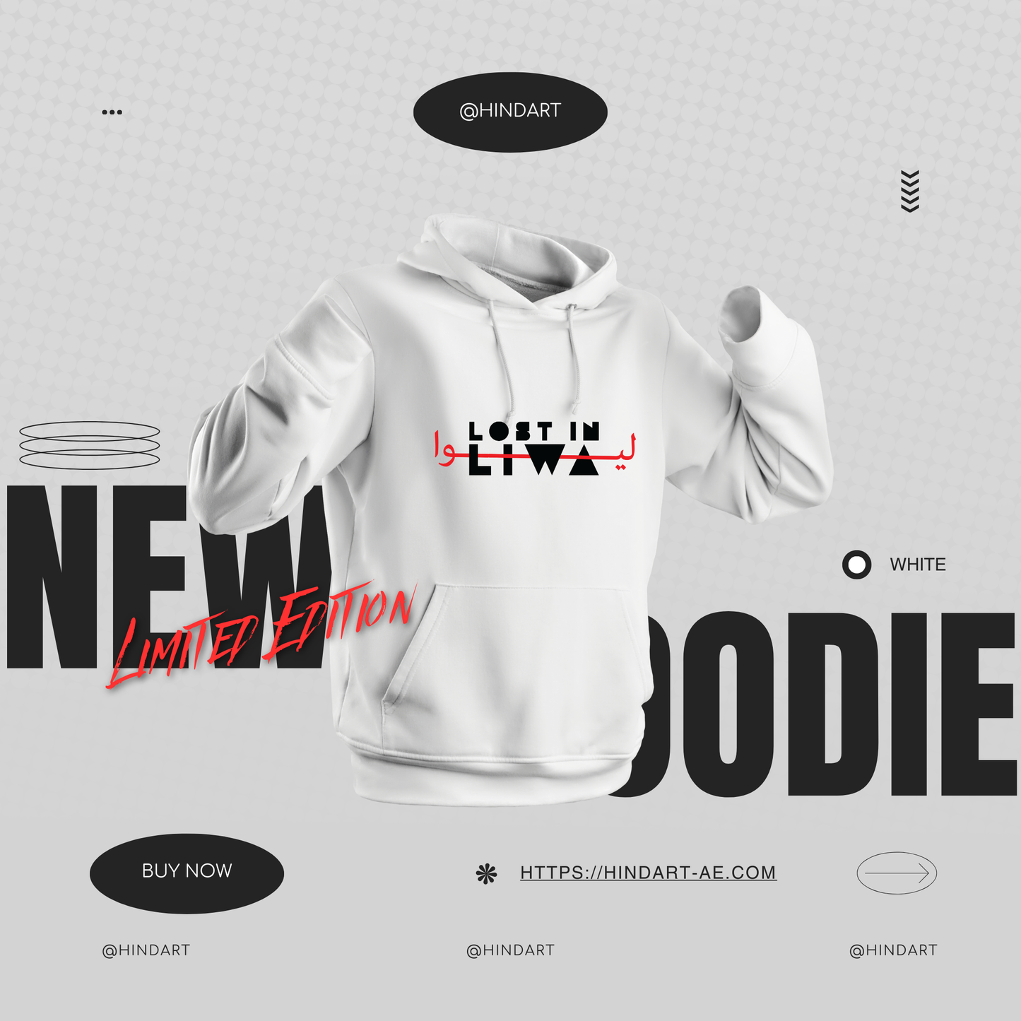 Lost in Liwa – Limited Edition Hoodie