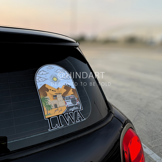 Liwa Car Sticker