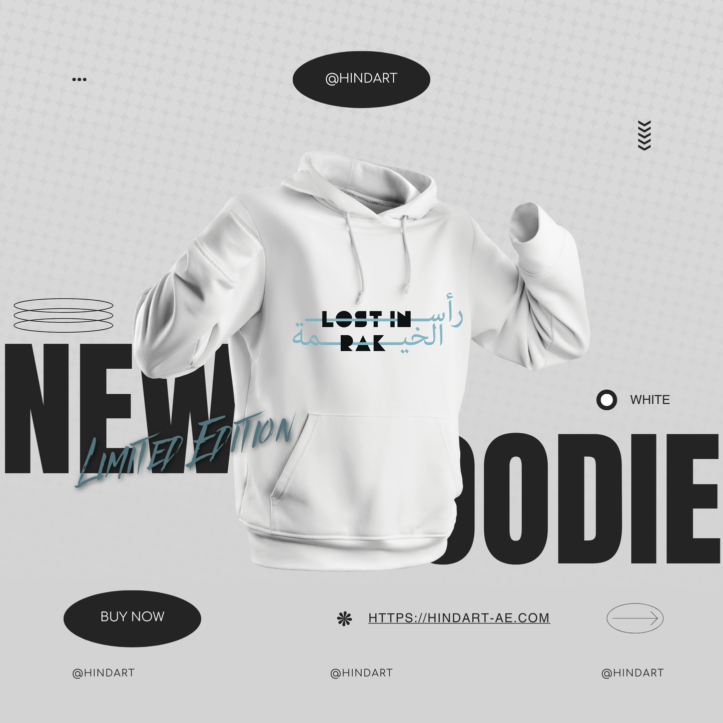 Lost in RAK – Limited Edition Hoodie